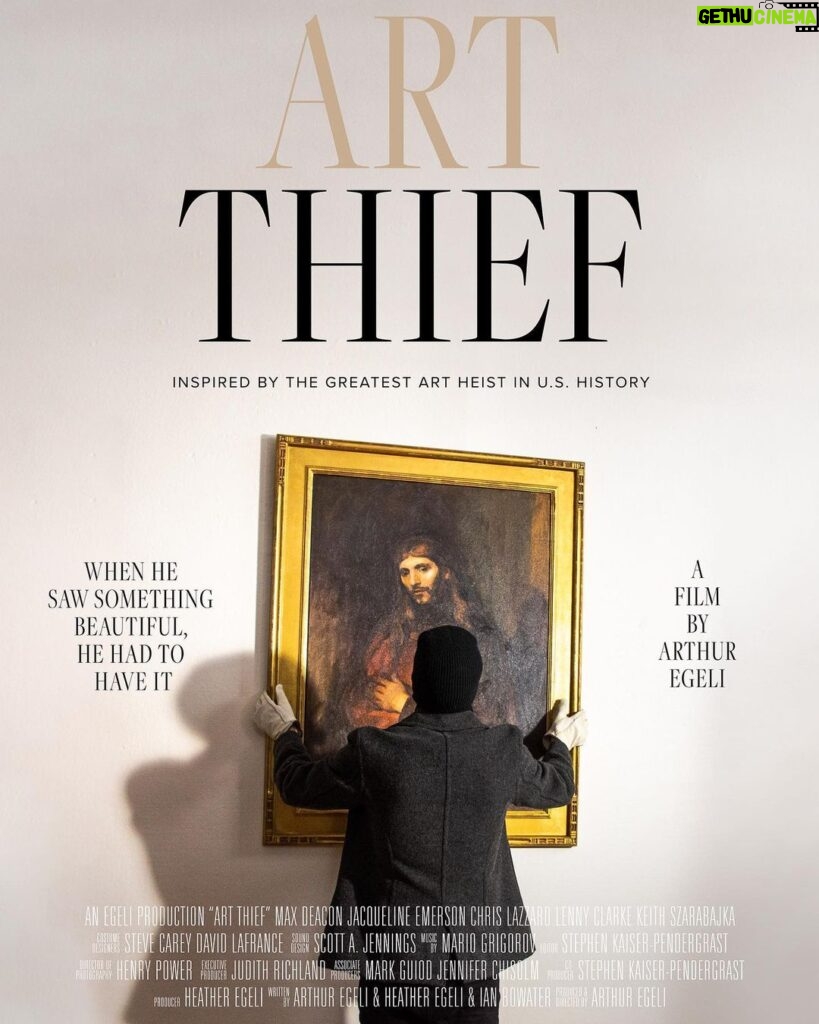 Jacqueline Emerson Instagram - So excited for the premiere of @artthiefmovie at #PIFF25 tomorrow! Inspired by the greatest art heist in US history.
