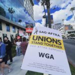 Jacqueline Emerson Instagram - #1u #WGAStrong @sagaftra this is a crucial turning point for all creatives. Standing with the WGA! Netflix