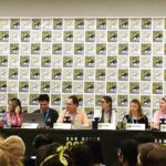 Jacqueline Emerson Instagram - NO CLUE WHAT IM DOING WITH MY FACE IN THIS ONE. But holy cow got to do a panel with these voiceover GIANTS?!?! Still pinching myself!!!! #SDCC I mean SpongeBob! What is LIFE. Comic Con