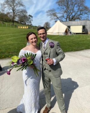 Jade Ramsey Instagram - 08.04.2023 🌼
Got dressed up for an amazing weekend celebrating the wedding of @_em_forsyth & @skywalkers_lens 💍🥂…Was perfect sunshine in the prettiest place with the funnest people!!!