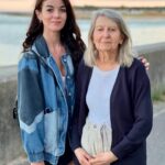 Jade Ramsey Instagram - Portrait mode with Jeanie aka gran 👵🏼 Mudeford Quay