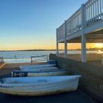 Jade Ramsey Instagram - Sunset down the quay 🌅⛵️⚓️ ….i forget how beautiful my home town is, so many lush spots. Mudeford Quay