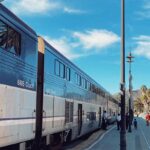 Jade Ramsey Instagram - some snaps from Santa Barbara 🚂🍷👒⛱ …scenic train ride, wine tasting and pretty beaches 🖤 Santa Barbara, California