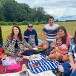 Jade Ramsey Instagram - Love a British picnic in the forest (and it didn’t rain 🌧🐴) ….such a nice day with family & friends 🌳☺️ The New Forest