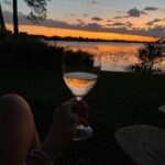 Jade Ramsey Instagram - man I love sunsets (and wine) 🌅🍷 Florida