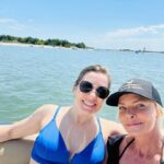 Jaime Pressly Instagram - Best boat day ever out on the water with my girls! #homesweethome #girlsday #saltwater #sun #happyplace #peace