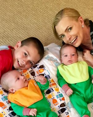 Jaime Pressly Instagram - Dear Dezi,  It feels like it was just yesterday that I brought you home from the hospital. You’re original due date was Mother’s Day that year, but you came two days earlier so I got to bring you home on Mother’s Day. It was the best day of my life. When I got you home all I could do was just hold you and stare in awe. You will never be able to fully understand the intense love that washed over me then and still to this day when I look at you. Your personality, smile, your kind heart, and old soul is and always has been palpable. Having you changed my life in ways I could never possibly explain. We grew up together. I’ve always tried to be the best mother for you and at times I have failed, but the one thing I’ve never failed at is loving you with all my heart. My goal has always been to raise a son who has compassion for others, is accepting of everyone, cares for those in need, has a sense of humor, who chooses the light over dark, stands up for what’s right, and believes in himself. I must’ve done something right because you my son are all of those things and more. You are the best big brother Leo and Lenon could ever ask for and always jump in to help when they’re giving me a hard time and I’m in over my head. I couldn’t be more proud of you if I tried. Today you are 16 and I’m struggling to figure out where all the time has gone. My wish for you is simple. I wish for you to be brave when facing the challenges that will come your way. I wish for you to be bold and always honor your true self. I wish for you to think before you act and always try to do what’s right, not just for yourself, but for others as well. I wish for you to always get back up when life knocks you down. I wish for you to learn something knew everyday. I wish for you to do on to others as you’d have them do on to you and always choose kindness. Finally, I wish you the Happiest sweet 16th Birthday ever! I love you to the moon and back a thousand times Dezi James. #happybirthday #son #iloveyou #sweet16 #bigbrother #mamasboy #❤️ #🎉