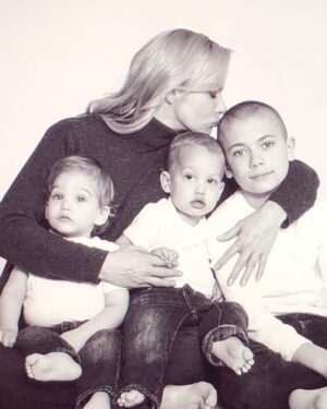 Jaime Pressly Instagram - Dear Dezi,  It feels like it was just yesterday that I brought you home from the hospital. You’re original due date was Mother’s Day that year, but you came two days earlier so I got to bring you home on Mother’s Day. It was the best day of my life. When I got you home all I could do was just hold you and stare in awe. You will never be able to fully understand the intense love that washed over me then and still to this day when I look at you. Your personality, smile, your kind heart, and old soul is and always has been palpable. Having you changed my life in ways I could never possibly explain. We grew up together. I’ve always tried to be the best mother for you and at times I have failed, but the one thing I’ve never failed at is loving you with all my heart. My goal has always been to raise a son who has compassion for others, is accepting of everyone, cares for those in need, has a sense of humor, who chooses the light over dark, stands up for what’s right, and believes in himself. I must’ve done something right because you my son are all of those things and more. You are the best big brother Leo and Lenon could ever ask for and always jump in to help when they’re giving me a hard time and I’m in over my head. I couldn’t be more proud of you if I tried. Today you are 16 and I’m struggling to figure out where all the time has gone. My wish for you is simple. I wish for you to be brave when facing the challenges that will come your way. I wish for you to be bold and always honor your true self. I wish for you to think before you act and always try to do what’s right, not just for yourself, but for others as well. I wish for you to always get back up when life knocks you down. I wish for you to learn something knew everyday. I wish for you to do on to others as you’d have them do on to you and always choose kindness. Finally, I wish you the Happiest sweet 16th Birthday ever! I love you to the moon and back a thousand times Dezi James. #happybirthday #son #iloveyou #sweet16 #bigbrother #mamasboy #❤️ #🎉