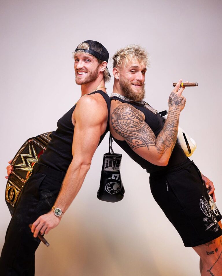 Jake Paul Instagram - Tomorrow, Jake and I make history by going back to back in the biggest combat sports in the world. First, I’ll be wrestling at @WWE SummerSlam for a sold out stadium of 45,000 people in Detroit. After I beat @kingricochet in the most viral match in WWE history, I’m immediately hopping on a jet & flying to Dallas to watch @jakepaul knock out Nate Diaz… these are the moments 👊🏼