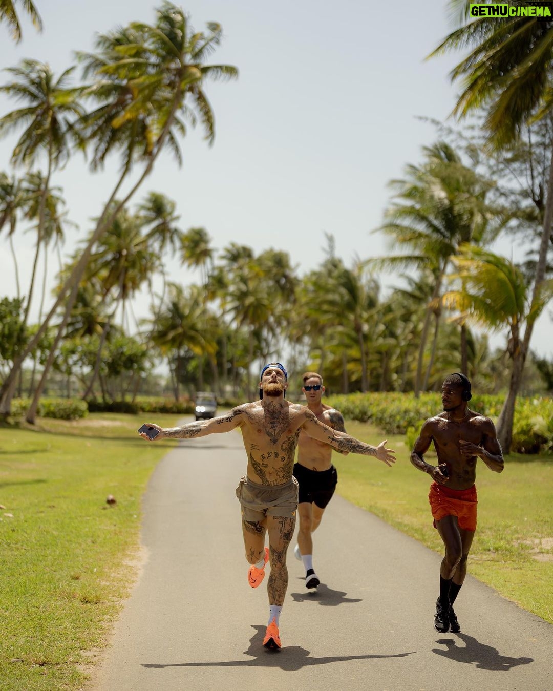 Jake Paul Instagram - We’re just days away from the biggest moment of my life and I’m sitting here on the couch reflecting on these photos and thankful for the best camp of my life. We created so many amazing memories and trained harder than ever before. I’m in the best shape of my life, the best headspace I’ve ever been in, and have never been this focused. This Saturday will be war and I’m prepared to die for victory. I’ve been in the gym every single day since losing and this Saturday I’ll show the world how to come back from a loss like a fuc*ing warrior. You only lose once you quit BOYYY!! And on Saturday I will show the world that sometimes a loss puts you on the path you were supposed to be on. #PaulDiaz
