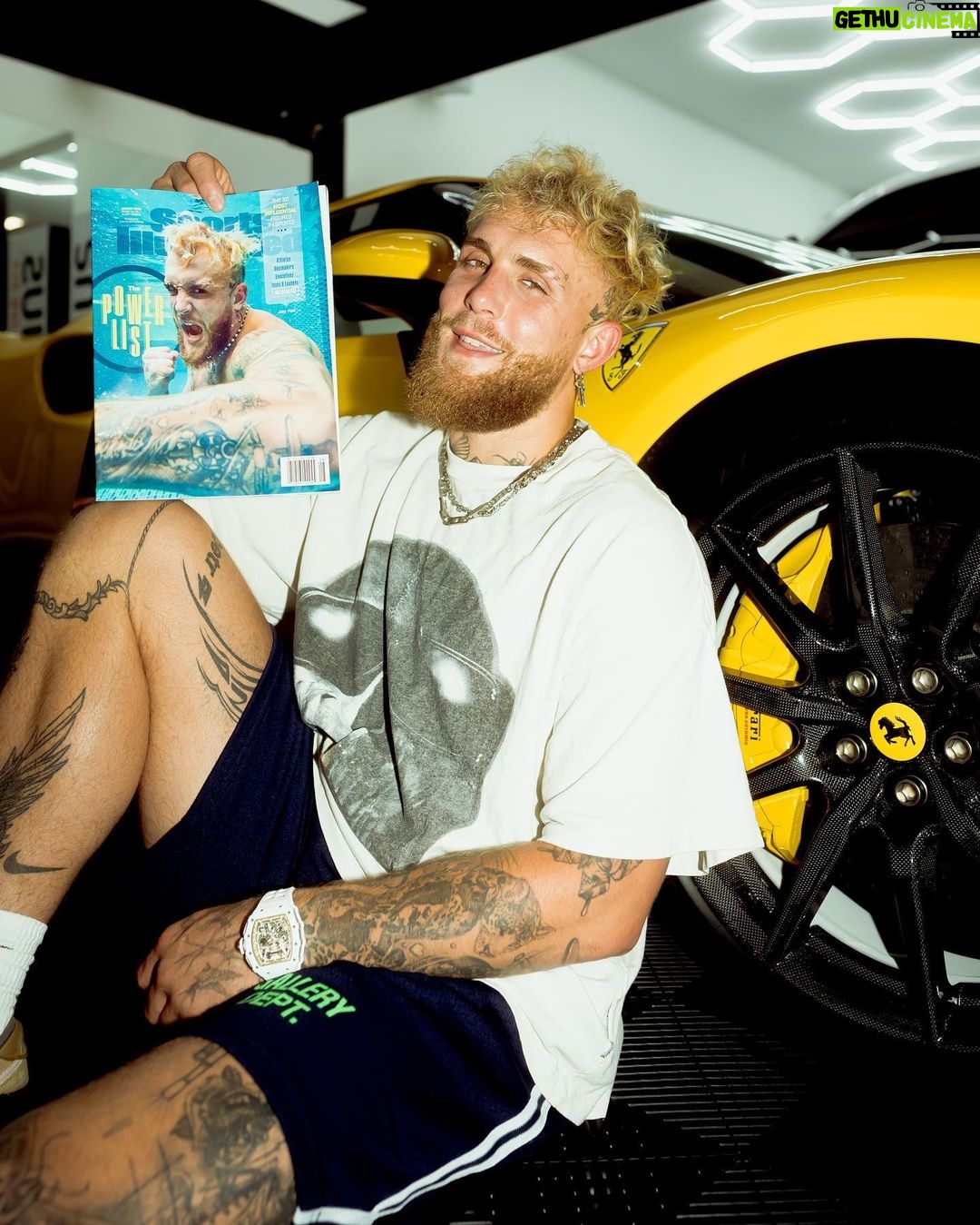 Jake Paul Instagram - Another dream come true. Cover of Sports Illustrated for the 50 most influential figures in sports. Such an honor to be in a magazine alongside Lebron James, Serena Williams, Michael Jordan, Kylian Mbappe, Alex Morgan, Patrick Mahomes, Roger Goddell, Lionel Messi, Allyson Felix, Shohei Ohtani, Kobe Bryant and all of the other amazing figures. I’m 3 years into the sport of boxing, I’m just getting started. None of this happens without my team. Thank you all for believing in me. We will prove to the world that anything is possible. Go grab a copy in real life😈