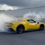 Jake Paul Instagram - I like my donuts glazed. For those asking it’s a Ferrari 296 GTB. 830 Horsepower. Hybrid engine. Drive likes an 830 horsepower go kart, I love it.