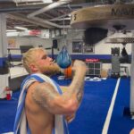 Jake Paul Instagram - Getting my lungs ready for 10 rounds. August 5th. #PaulDiaz