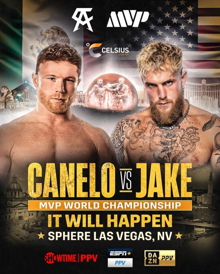 Jake Paul Instagram - Logan fought Floyd and one day I will fight Canelo and show the world why I’m the greatest sports story ever. See you soon Saul. Manifestation is real.