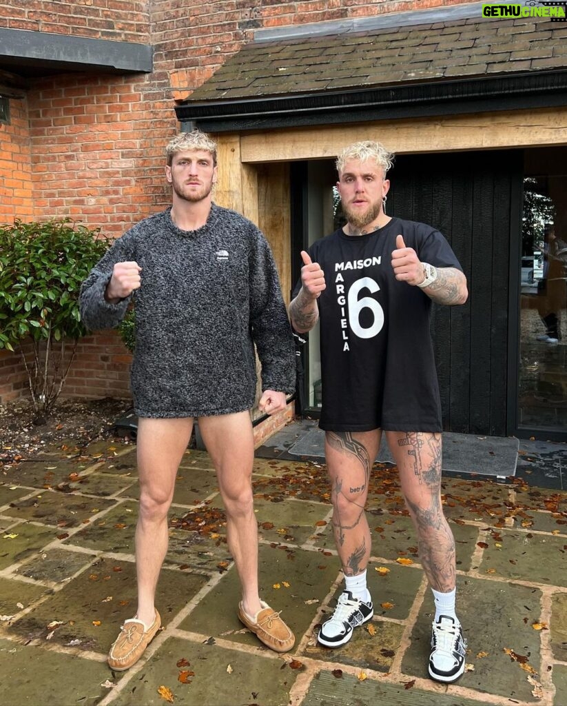 Jake Paul Instagram - DoN’t fRiCk WiTh uS wE R rEadY 2 fiGhT #nofilter Manchester, United Kingdom