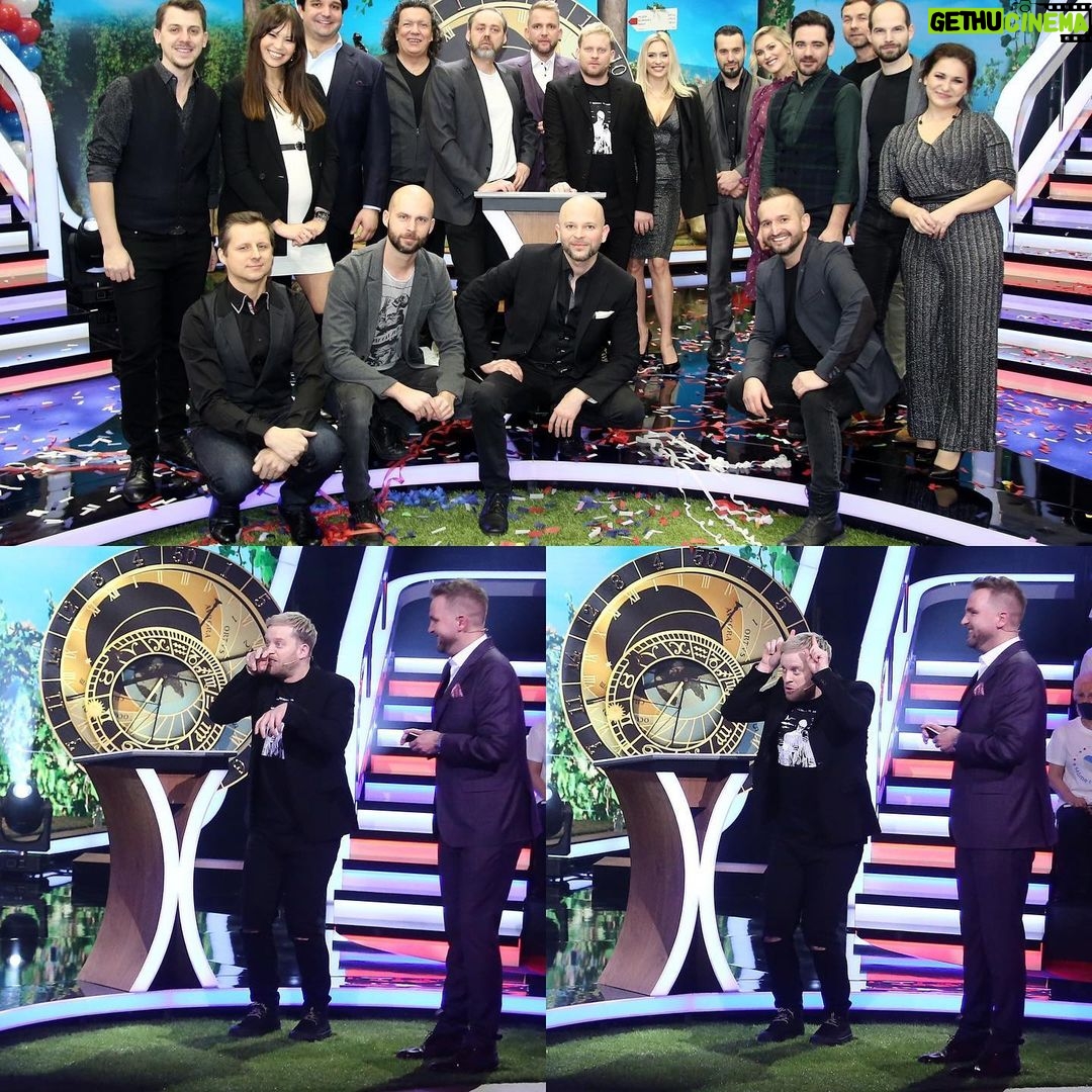 Jakub Prachař Instagram - Není nad to se jednou za čas v televizi drobně zesměšnit. Jsem v tom dobrej. Tak dnes večer nová řada Máme rádi Česko. Nová kapela, nová dekorace a nový čudlíky. A úplně nové výrazy ve tvářích.