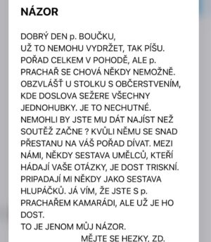 Jakub Prachař Instagram - Se vším souhlasím a omlouvám se. Svět je triskní.