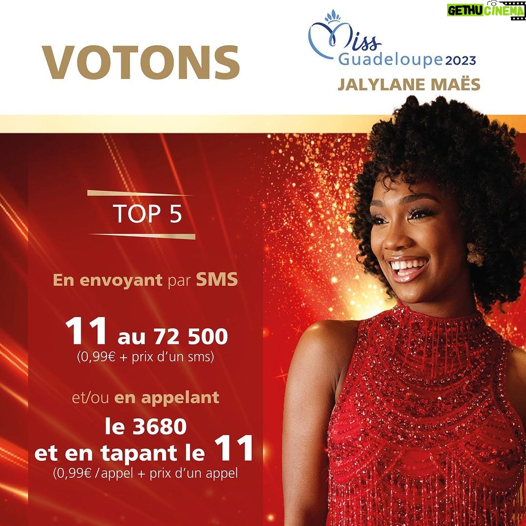 Jalylane Maës Instagram - ✨ WAAW ! @jalylanemaes.off a atteint le top 5 ! Mobilisons-nous et votons massivement pour lui permettre de devenir la prochaine Miss France 🇫🇷 Envoyez 11 au 72500 et/ou Appelez le 3680 et composez le 11 #MissGuadeloupe2023 #MissFrance2024