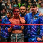 James Cipperly Instagram - Here are three reasons why I was able to do what I did. . . . #baybee #Monday #mondaymotivation #mondaymood #wrestling #aewallout #aew #chicago #family #portrait #familyphotography #ihavesomeredonme #hug #support #friends