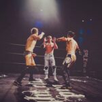 James Cipperly Instagram - Keep it goin' . . . #baybee #Monday #socialdistancing #motivation #notouching #light #ring . . . @ringsideperspective