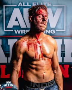 James Cipperly Instagram - Tired. @orangecassidy | Wembley Stadium @aew All In London By Beyond Gorilla. #aew #aewallin