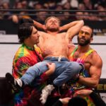 James Cipperly Instagram - It’s the freakin weekend. . . . #baybee #friday #freakinweekend #trent #chuck #lounge #relax #loungechair #kickback #relax #aew #wrestling #barelywrestling #tiedye #bicep #fit #fitfriday
