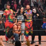 James Cipperly Instagram - Best Friends - October 2022 . . . #baybee #monday #mondaymotivation #aew #aewdynamite #friends #familypotrait #portrait #veryevil #backpack #tiedye #grouphug