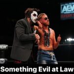 James Cipperly Instagram - Taking on clients I guess. . . . #baybee #Monday #Law #Iamthaw #lawyers #wrestling #aew #aewrampage #veryevil #verylaw #attorneys #tie #suit