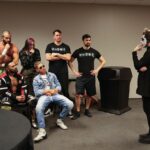 James Cipperly Instagram - Very Evil CHAOS Friends with Wheeler YUTA. . . . #baybee #Sunday #AEW #superbowl #supergroup #veryevil #verylarge #toomany #maybenotenough #trash #table #chairs #team #meeting #group #gathering #wrestling #aewdynamite #aewrampage Photo by: @zia_shoots_wrestling