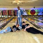James Cipperly Instagram - A composition at the lanes. . . . #baybee #Monday #mondaymotivation #aew #bowling #bowlingalley #art #composition #hangingoutwithfriends #strike #turkey . . . Photo by: @brainbuster_