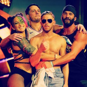 James Cipperly Instagram - I didn't get the thing but I still have these, and I'm not talking about my Ray-Bans.
.
.
.
#baybee #Monday #AEW #DON #PPV #thiswasntfromtheppv #FridayBefore #hug #friends #together #notover #aewdynamite #whoa #firsttimeididthat #idontlikehashtagsbuttheytoldmetodoit #ramp #hardcam #thumb #denim #post #people #alien #smile #dustin #greg #sorryforthedelay