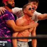 James Cipperly Instagram - Together. . . . #baybee #monday #point #friends #tired #aew #pledgeofallegiance #help #look #hug?