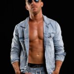 James Cipperly Instagram - Question. . . . #baybee #monday #denim #sunglass #blackbackground #portrait #modaymood . . . @earlwgardner