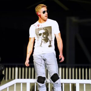 James Cipperly Instagram - This a shirt now I think
.
.
.
#baybee #Monday #AEW #tshirt #drive