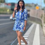 Janani Ashok Kumar Instagram – 💙🤍
📸: @madhumitha_sivasankar Netherlands,amsterdam