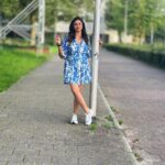 Janani Ashok Kumar Instagram – 💙🤍
📸: @madhumitha_sivasankar Netherlands,amsterdam