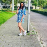Janani Ashok Kumar Instagram – 💙🤍
📸: @madhumitha_sivasankar Netherlands,amsterdam