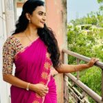 Janani Ashok Kumar Instagram - 💝 #idhayam #beingbharathi Chennai, India