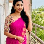 Janani Ashok Kumar Instagram - 💝 #idhayam #beingbharathi Chennai, India