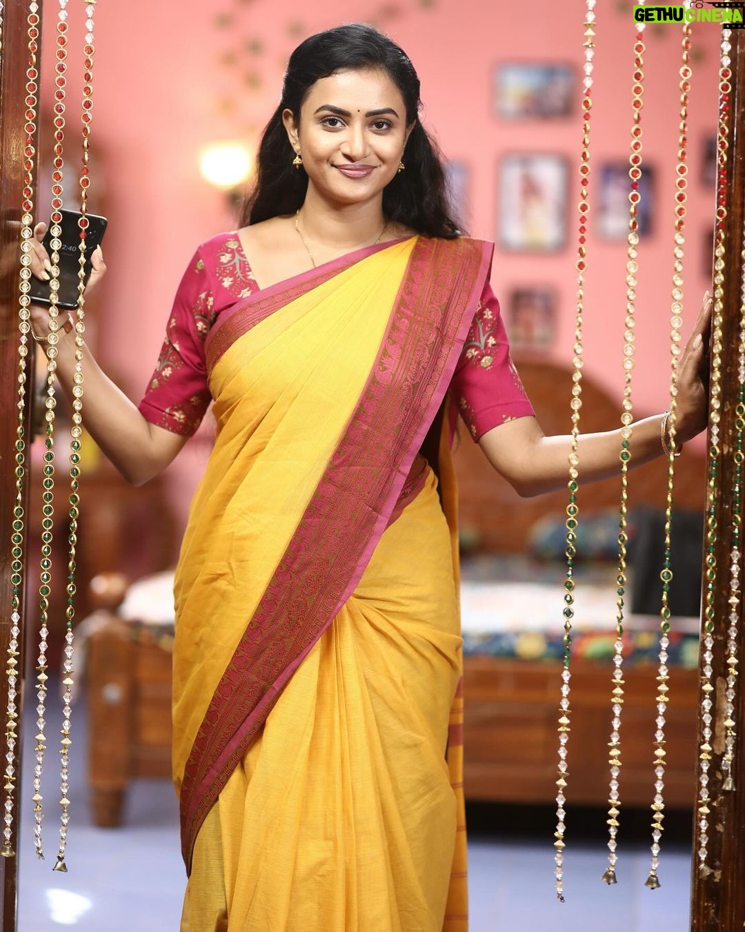Janani Ashok Kumar Instagram - ❤️❤️❤️ #beingbharathi #idhayam Chennai, India