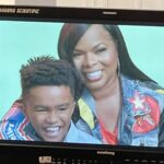 Janice Faison Instagram - On set with my baby