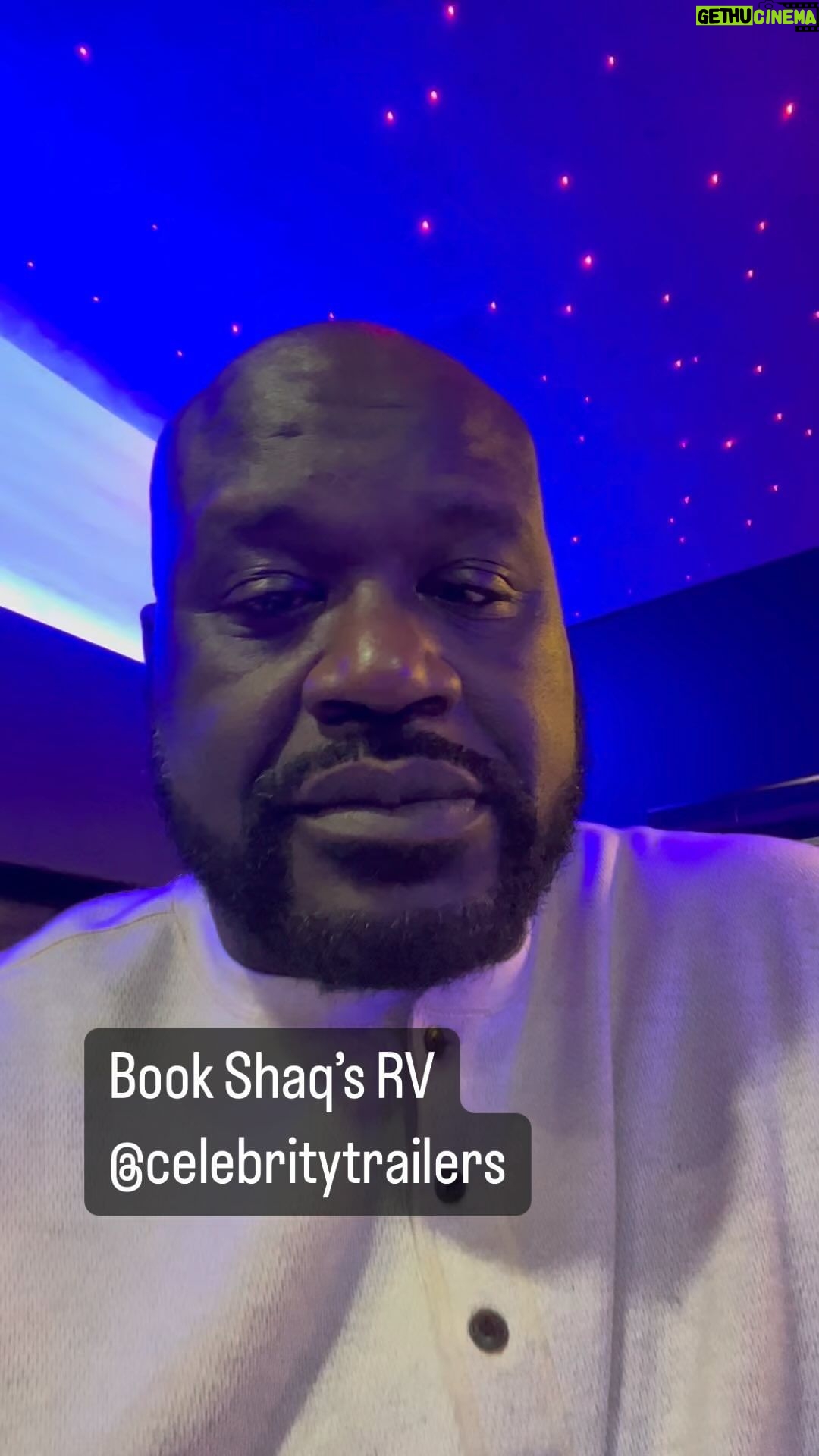 Janice Faison Instagram - Shaq’s RV is now part of the @celebritytrailers fleet. Book with us today!