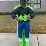 Janice Faison Instagram - My son had to dress as a cowboy or an alien today and he decides to do both