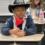 Janice Faison Instagram - My son had to dress as a cowboy or an alien today and he decides to do both