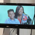 Janice Faison Instagram - On set with my baby