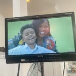 Janice Faison Instagram - On set with my baby