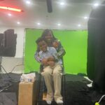 Janice Faison Instagram - On set with my baby