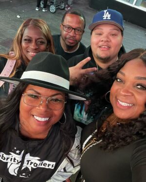 Janice Faison Instagram - Time Square action after leaving RV Show!