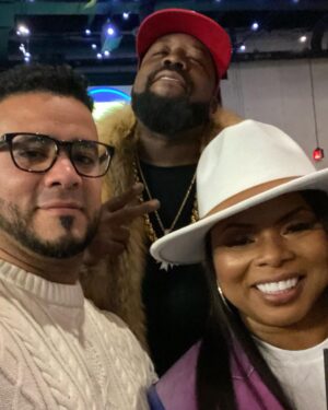 Janice Faison Instagram - Chilling at wrap party! Big RV Remix streaming now on Hulu! @celebritytrailers @bigrvremix @bigboi @climbentertainment