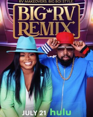 Janice Faison Instagram - I am excited to announce our new tv show Big RV Remix premiering on Hulu July 21st. @bigboi @celebritytrailers @climbentertainment @hulu @shaq
Come check out the coolest RV Renovations.